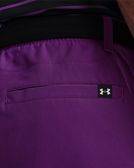 Men's UA Drive Tapered Shorts, Purple, pdpMainDesktop image number 3